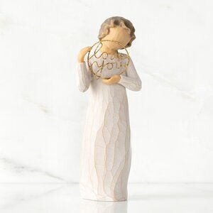 WILLOW TREE "LOVE YOU" FIGURINE, (NEW IN THE BOX) SKU# 27913